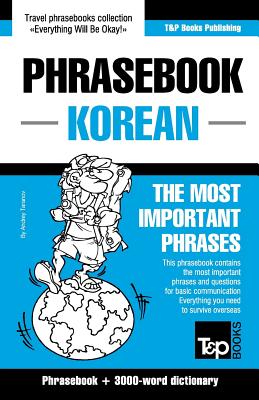 English-Korean phrasebook and 3000-word topical vocabulary by Andrey Taranov book cover