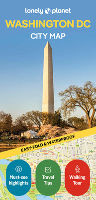 Lonely Planet Washington DC City Map: Durable, Waterproof, Easy-Fold Planning Map with Attractions & Walking Tours product image
