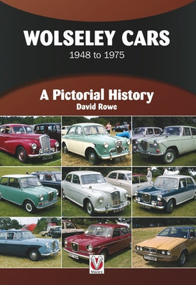 Book cover of Riley & Wolseley Cars 1948 to 1975: A Pictorial History by Rowe, David