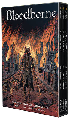 Book cover of Bloodborne: 1-3 Slipcase Set (Graphic Novel) by Kot, Ales