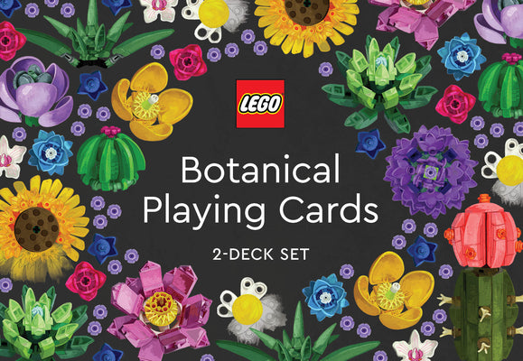 Lego Botanical Playing Cards by Lego book cover