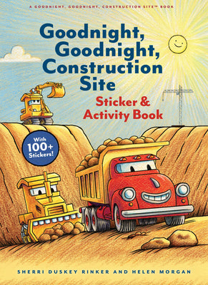 Goodnight, Goodnight, Construction Site Sticker & Activity Book by Rinker, Sherri Duskey book cover