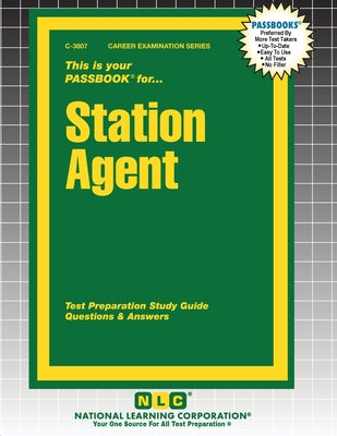 Station Agent by Passbooks book cover