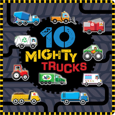 10 Mighty Trucks by Rosie Greening book cover