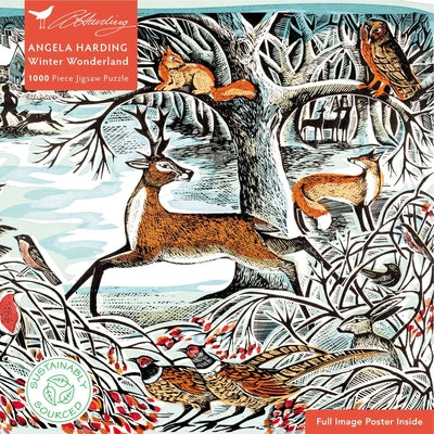 Adult Sustainable Jigsaw Puzzle: Angela Harding: Winter Wonderland: 1000-Pieces. Ethical, Sustainable, Earth-Friendly product image