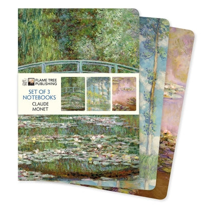 Claude Monet Set of 3 Standard Notebooks product image