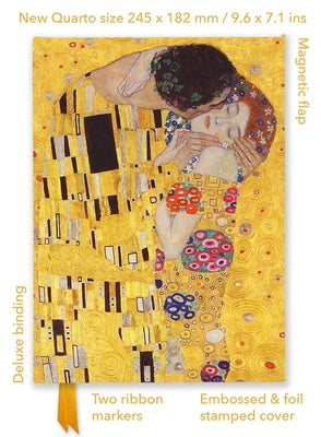 Gustav Klimt: The Kiss (Foiled Quarto Journal) product image