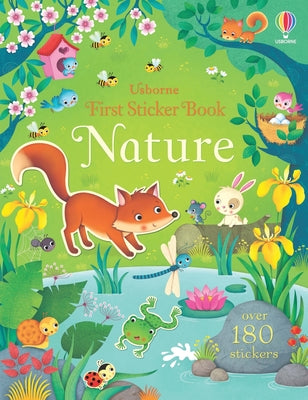 First Sticker Book Nature by Felicity Brooks book cover