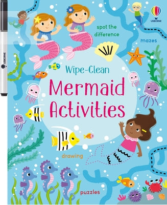 Wipe-Clean Mermaid Activities by Kirsteen Robson book cover