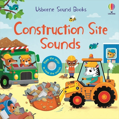 Construction Site Sounds by Sam Taplin book cover