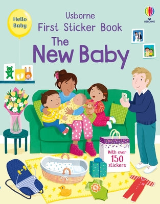 First Sticker Book the New Baby by Jessica Greenwell book cover