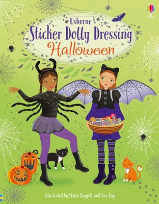 Sticker Dolly Dressing Halloween: A Halloween Book for Kids by Fiona Watt book cover