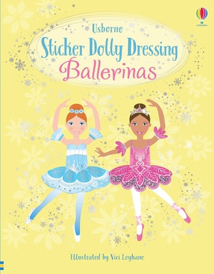 Sticker Dolly Dressing Ballerinas by Leonie Pratt book cover
