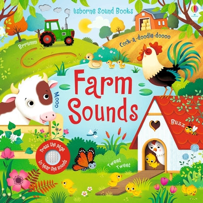 Farm Sounds by Sam Taplin book cover