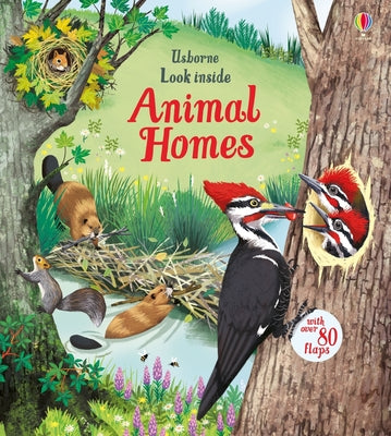 Look Inside Animal Homes by Emily Bone book cover