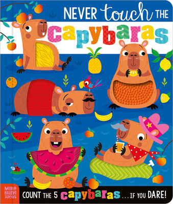 Never Touch the Capybaras by Elena Rodgers book cover