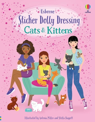 Sticker Dolly Dressing Cats and Kittens by Lucy Bowman book cover