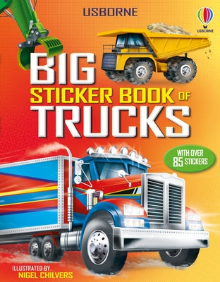 Big Sticker Book of Trucks by Simon Tudhope book cover