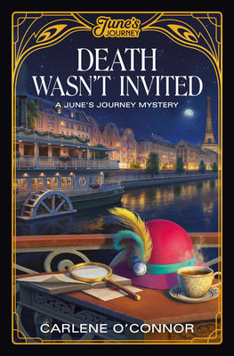 Death Wasn't Invited: A June's Journey Mystery by O'Connor, Carlene book cover