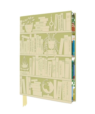 Georgia Breeze: Bookshelves Artisan Art Notebook (Flame Tree Journals) product image