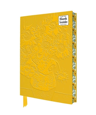 Vincent Van Gogh: Sunflowers Artisan Art Blank Notebook (Flame Tree Journals) product image