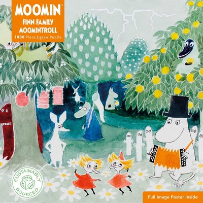 Adult Sustainable Jigsaw Puzzle Moomin: Finn Family Moomintroll: 1000-Pieces. Ethical, Sustainable, Earth-Friendly product image