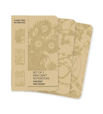 Vincent Van Gogh Set of 3 Mini Craft Notebooks product image