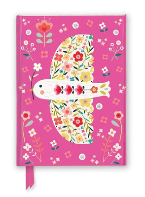 Bee Brown: Pink Floral Dove (Foiled Journal) product image