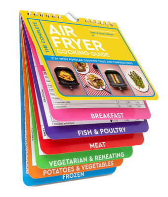 The Complete Air Fryer Cooking Guide: 275+ Most Popular Cooking Times and Temperatures - The Sunday Times Bestseller by Milner, Sam book cover