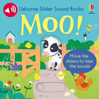 Slider Sound Books Moo! by Sam Taplin book cover