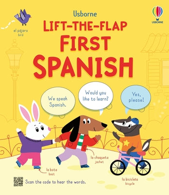 Lift-The-Flap First Spanish by Alice Beecham book cover