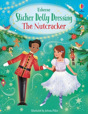 Book cover of Sticker Dolly Dressing the Nutcracker by Watt, Fiona