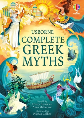 Book cover of Complete Greek Myths: An Illustrated Book of Greek Myths by Brook, Henry