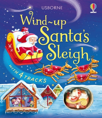 Wind-Up Santa's Sleigh by Fiona Watt book cover