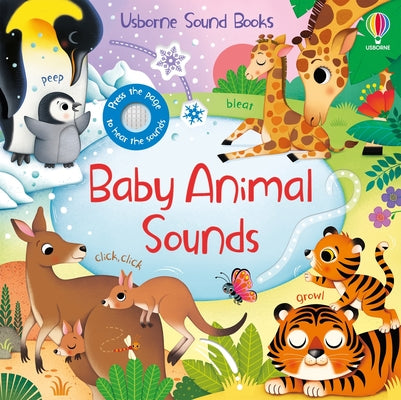 Baby Animal Sounds by Sam Taplin book cover