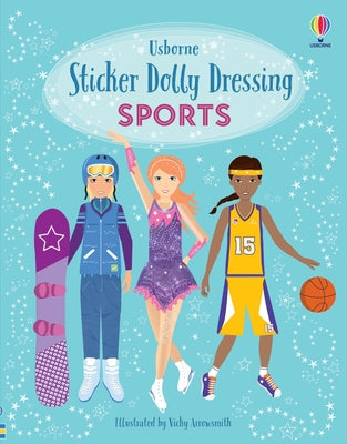 Sticker Dolly Dressing Sports by Fiona Watt book cover