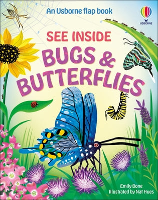 See Inside Bugs and Butterflies by Emily Bone book cover