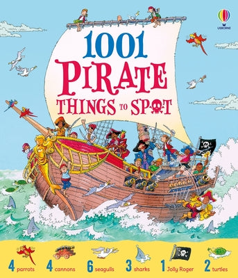 1001 Pirate Things to Spot by Jones, Rob Lloyd book cover