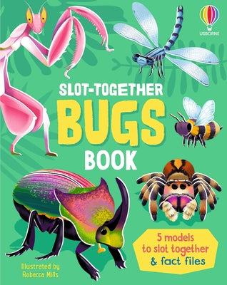 Slot-Together Bugs Book by Abigail Wheatley book cover