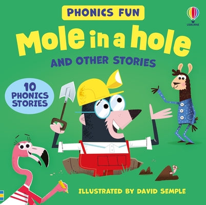 Usborne Phonics - Mole in a Hole and Other Stories by Punter, Russell book cover