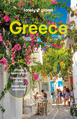 Lonely Planet Greece: Plan the Trip of a Lifetime Detailed Itineraries & Maps Insider Tips Covers Athens, Peloponnese, Crete, Ionian Islands and More by Alexis Averbuck book cover