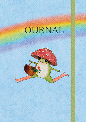 The Little Frog Journal: A Beautiful 160-Page Lined Journal Featuring the Internet's Beloved Mushroom Frog, from the Artist Maybell Eequay by Eequay, Maybell book cover