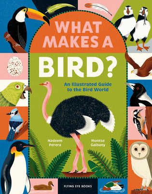 What Makes a Bird?: An Illustrated Guide to the Bird World by Nadeem Perera book cover
