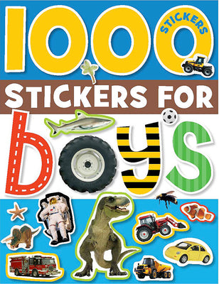 1000 Stickers for Boys [With Sticker(s)] by Make Believe Ideas book cover
