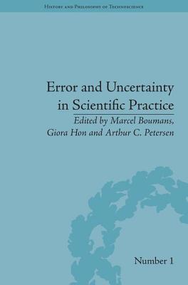 Book cover of Error and Uncertainty in Scientific Practice by Boumans, Marcel