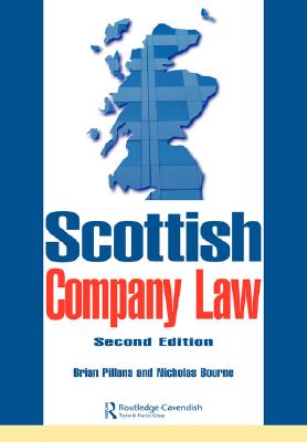 Book cover of Scottish Company Law by Pillans, Brian