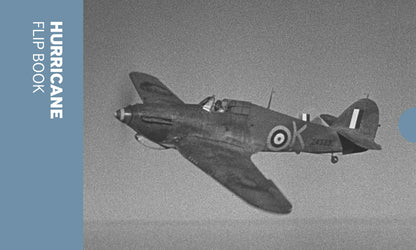 Book cover of Hurricane Flip Book by Imperial War Museum