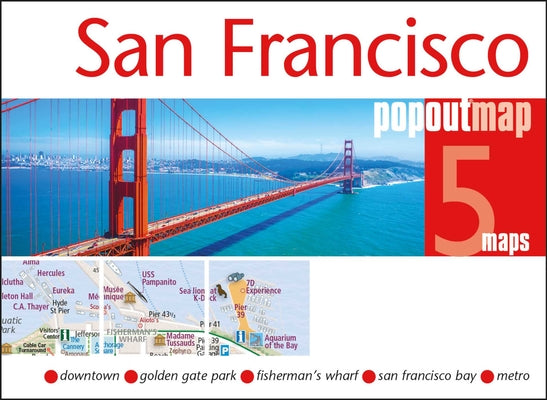 San Francisco Popout Map product image
