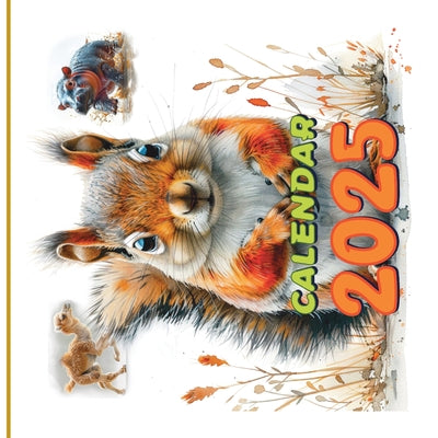 Book cover of Calendar 2025: Animal Themed Calendar for children by Harwood, Victoria
