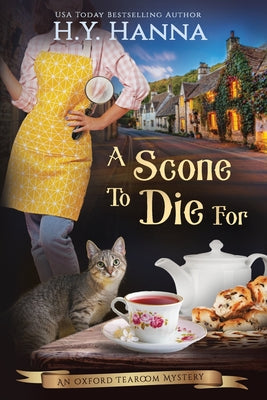 Book cover of A Scone To Die For (LARGE PRINT) by Hanna, H. y.